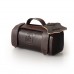 Small Barrel Washbag (Dark Brown)